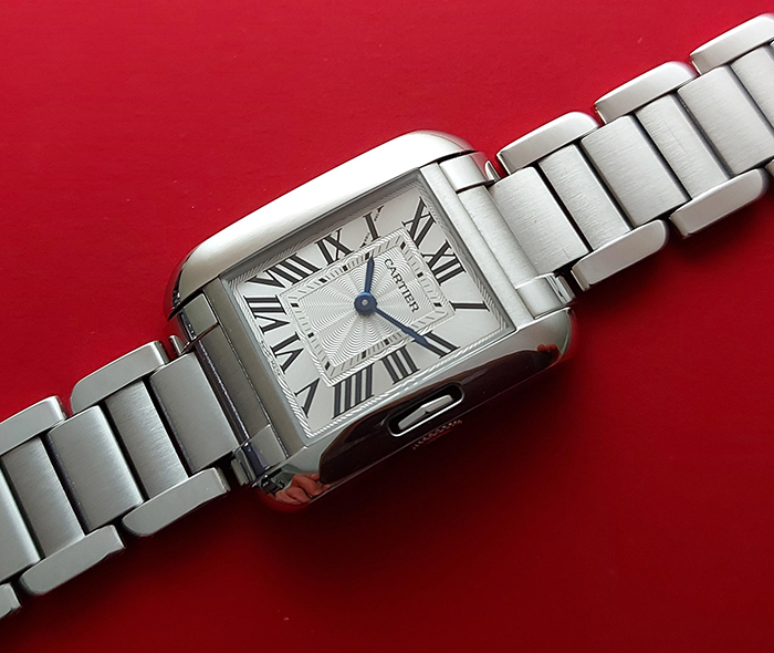 Cartier Tank Anglaise Small Ladies Wristwatch | Ref. W5310022